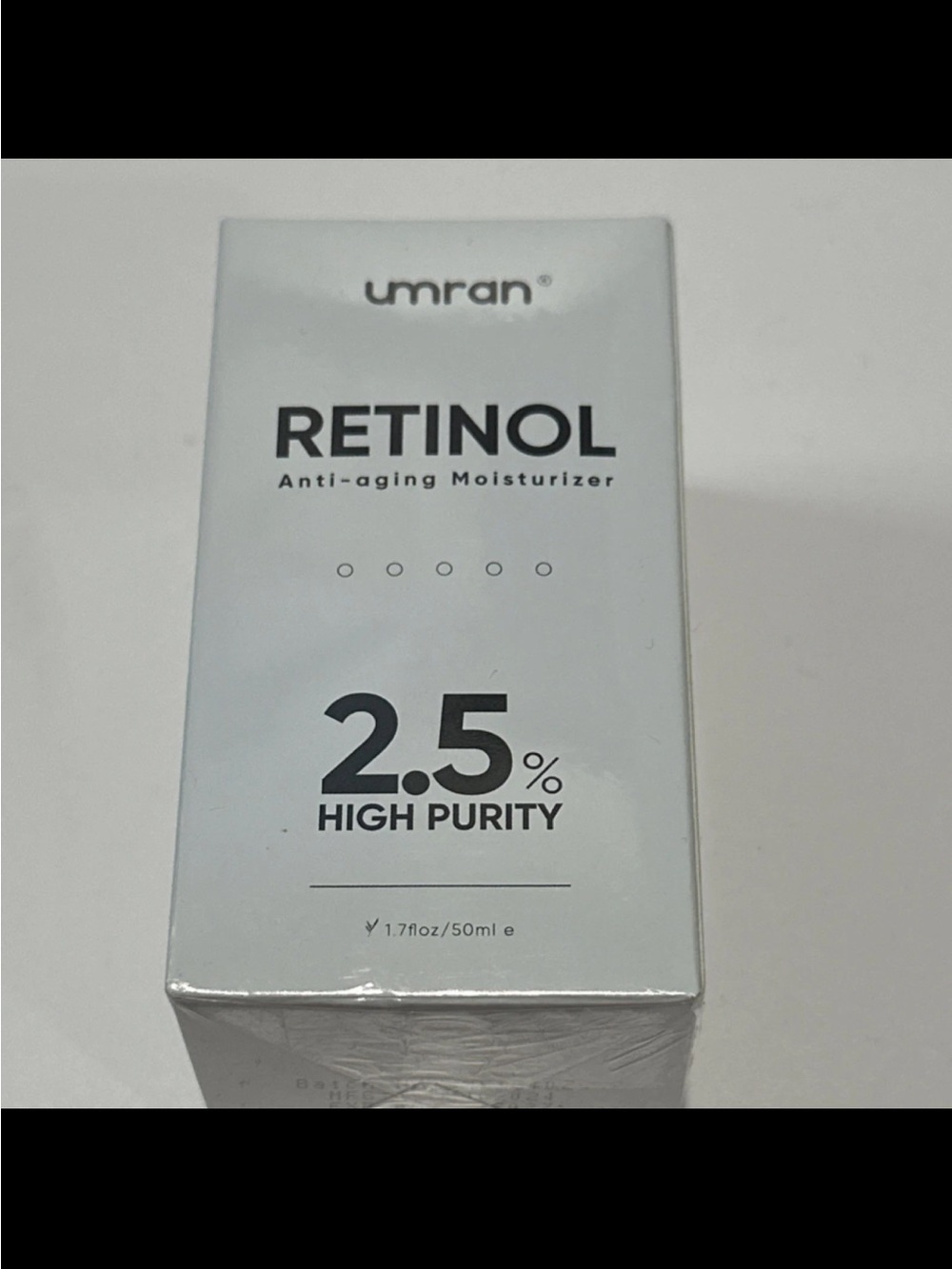 Umran Retinol 2.5% High Purity Anti-Aging Moisturizer